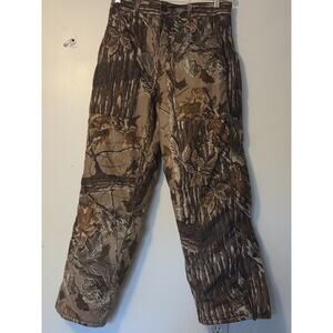 Duxbak Pants Mens 32 Regular Realtree Camo Insulated Hunting Cold Weather